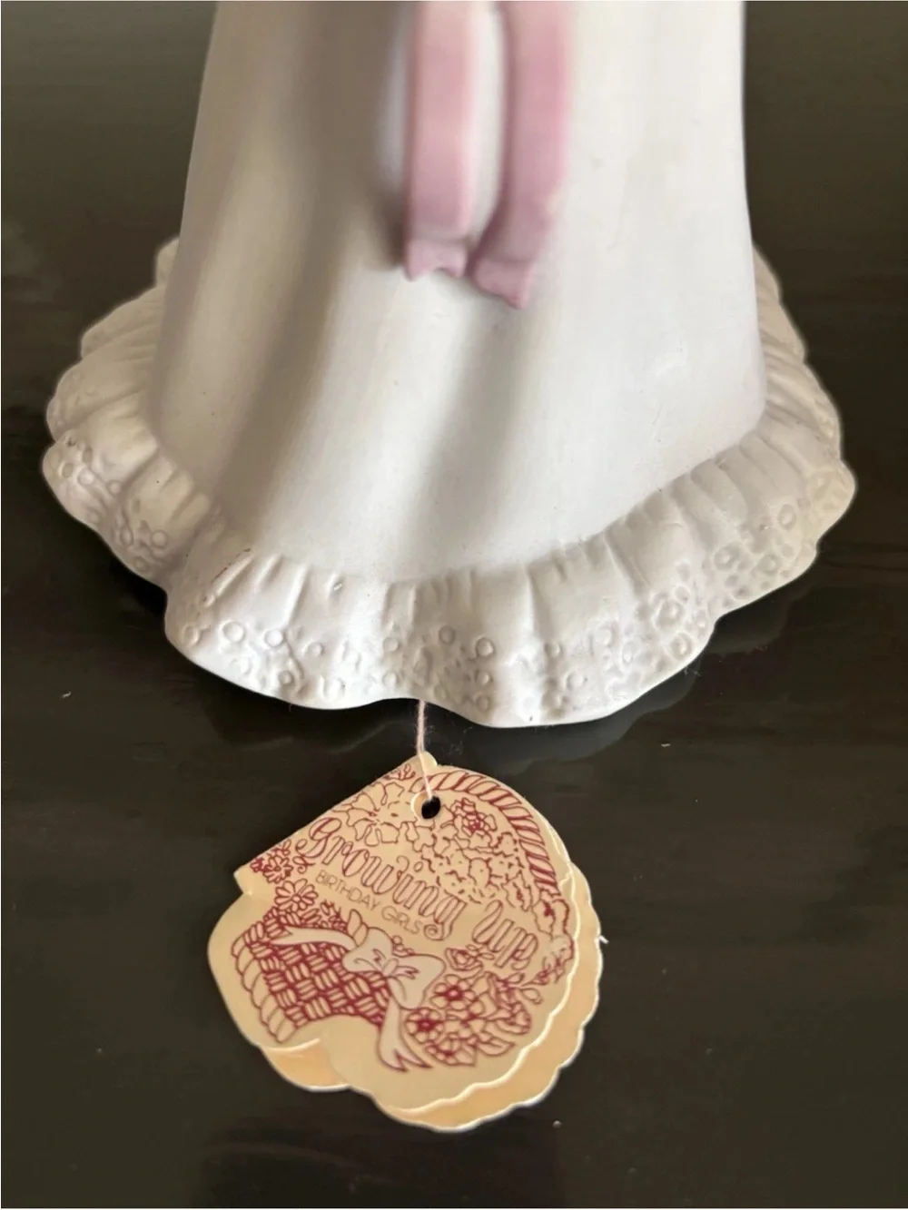 Enesco White and Pink Sweet 16 Girl Figurine Cake Topper